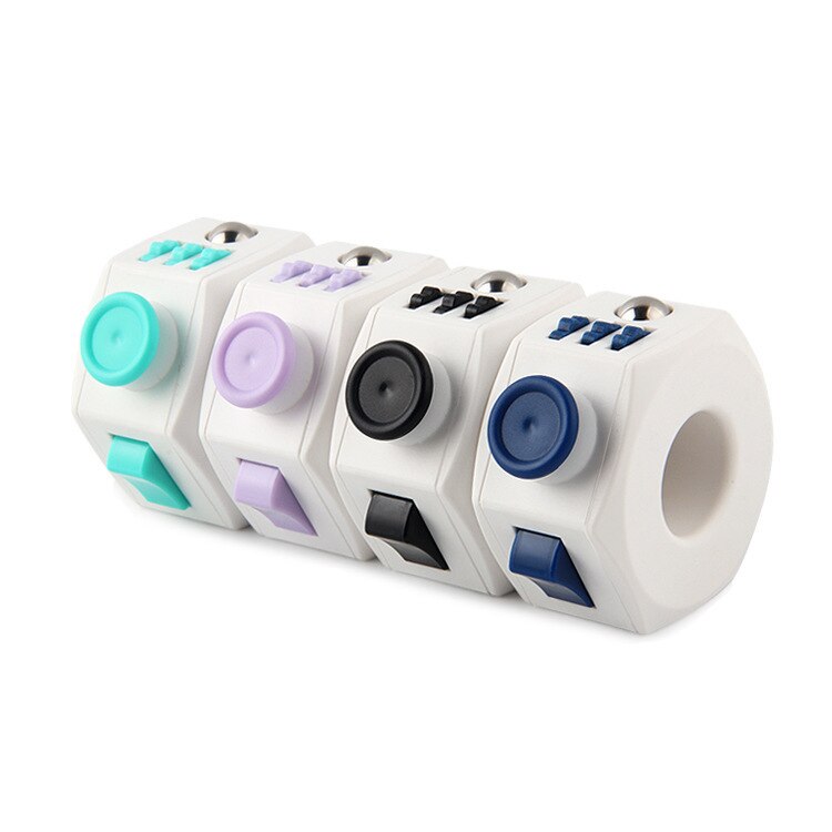 Steemjoey 4PCS Anti-Stress Fidget Toy Cube Giocattolo per Le Dita Ansia Steemjoey 4PCS Anti-Stress Fidget Toy Cube Giocattolo per Le Dita Ansia