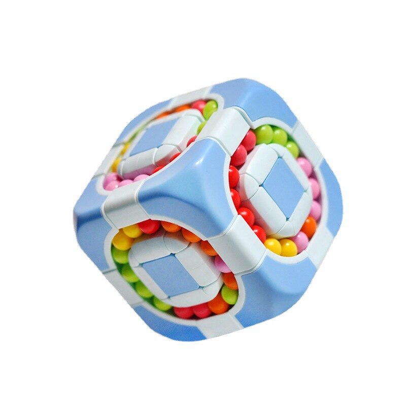 Cube anti-stress - JOZSI - 2 pièces - Pad 8 fonctions - 7,5x2x3,5 cm