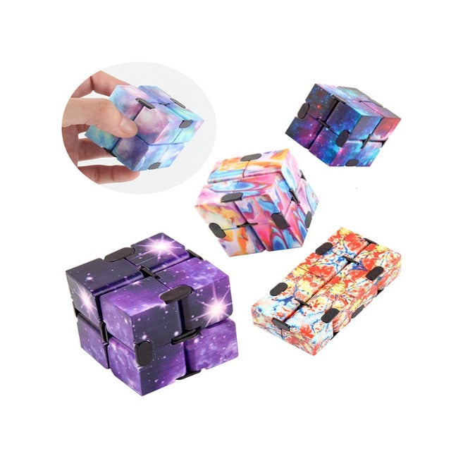 Jouet TDAH Anxiété Cube Infini Fidget Funxim - Jouet Anti-stress Pour