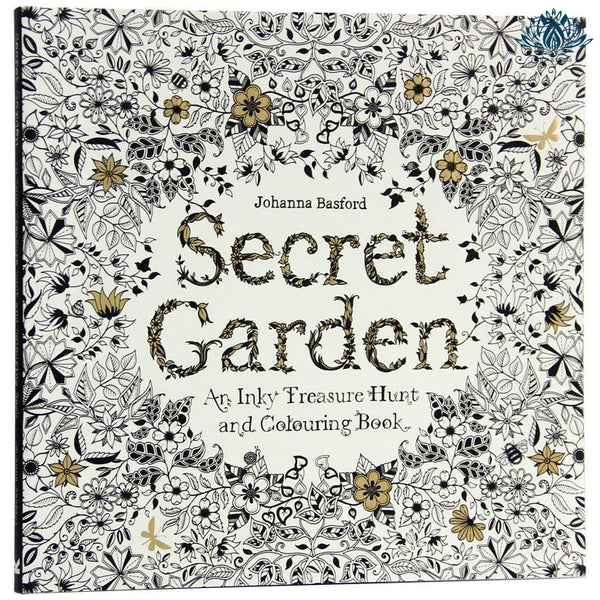 Coloriage jardin secret anti stress