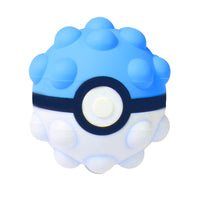 Balle antistress 3D pokémon pop-it bleu