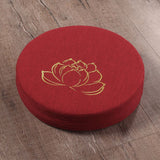 Coussin de méditation Yoga avec fleur de lotus
