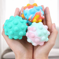 Balle antistress colorés 3D Pop It multicolors –