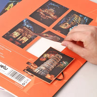 Kit Scratch Art City Night 4 Tableaux Créatifs Anti-Stress