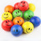 Balle antistress Smiley multicolores }