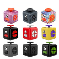 Cube Antistress Multiboutons Fingertoy Multicolors