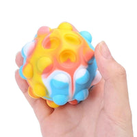 Balle antistress colorés 3D Pop It multicolors