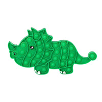 Pop it triceratops vert anti-stress