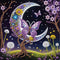 Peinture diamant 5D lunaire antistress }