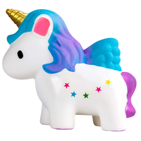 Squishies Antistress Kawaii à malaxer Licorne