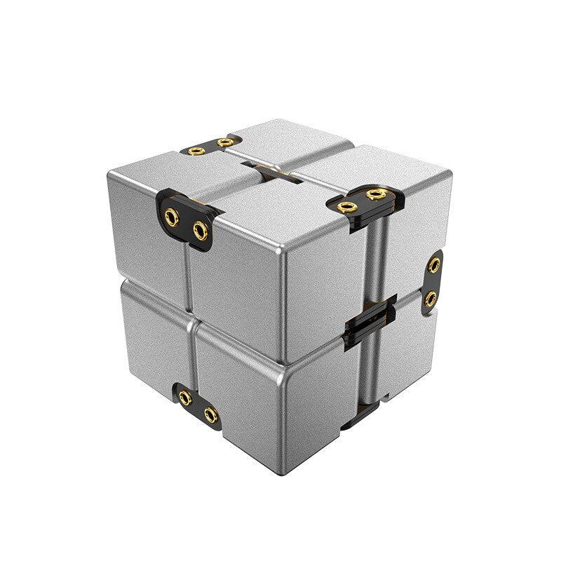 Cube infini antistress métal Rose – Anti-stress.shop