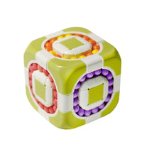 Cube antistress énigme magique rotative vert