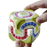 Cube antistress énigme magique rotative rose