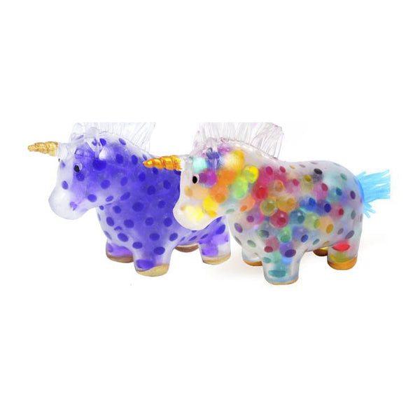 Balle antistress licorne lumineuse