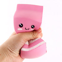 Balle Anti-Stress Squishy Lait