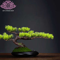 Bonsaï artificiel en céramique
