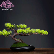 Bonsaï artificiel en céramique