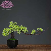 Bonsaï artificiel en racines de bois