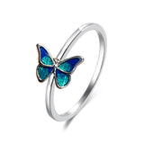 Bague anti-stress Papillon