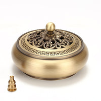 Brûleur encens antique cuivre