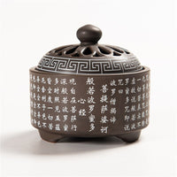 Brûleur d'encens émaillé 