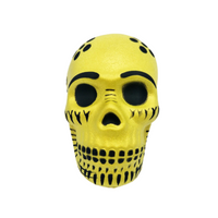 Squishy Tête de Mort Or