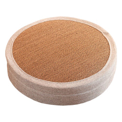 Coussin de Sol en Paille Naturelle de Style Japonais