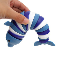 Jouet porte clef requin tricolores