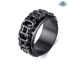 Bague anti-stress acier