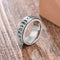 Bague Alphabet Viking anti-stress }