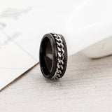 Bague Blackchaîne anti-stress