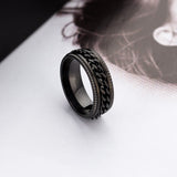 Bague Blackchaîne anti-stress