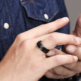 Bague Blackchaîne anti-stress