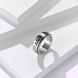 Bague anti-stress Chat+Tourbillon