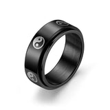 Bague Yin Yang anti-stress