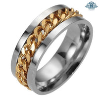 Bague anti-stress anneau tournant