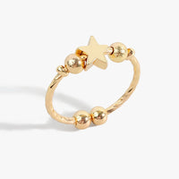Bague anti-stress étoile