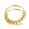 Bague Minimaliste Anti-stress }
