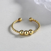 Bague anti-stress tressée