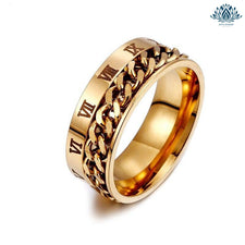 Bague anti-stress romaine homme