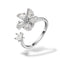 Bague rotative Fleurs Vivace }