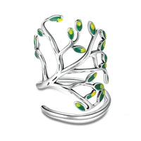 Bague Arbre en fleur Anti-Stress