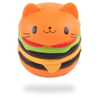 Chat Hamburger Squishy