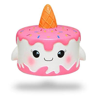 Gâteau en forme de corne squishy