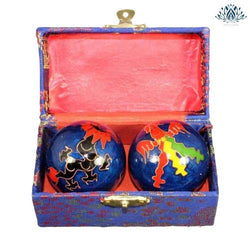 Boule chinoise bleu roi