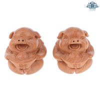 Boule chinoise sensation en bois de pêche