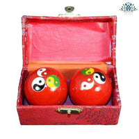 Boules chinoises anti stress Yin Yang