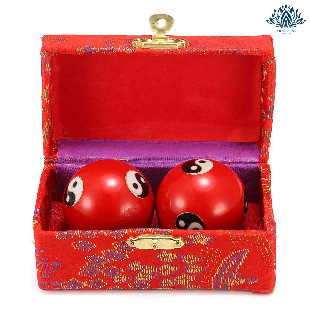 Boules Anti-stress Chinoises De Relaxation (Qi Gong) - Occasion - Pour Détente Et Circulation