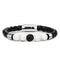 Bracelet Cuir Howlite Anti-Stress }