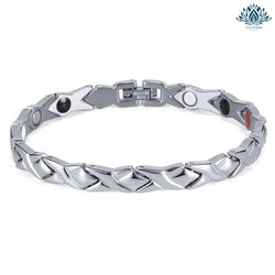 Bracelet magnétique anti-stress femme